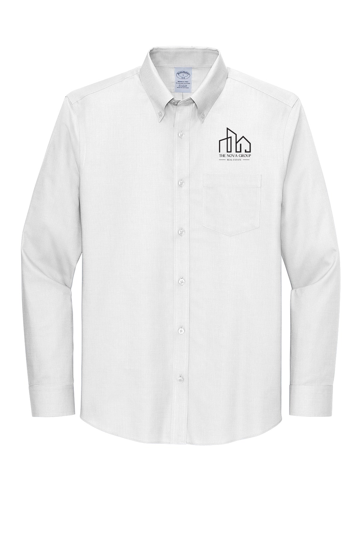 BB18002- NOVA GROUP Brooks Brothers® Wrinkle-Free Stretch Nailhead Shirt