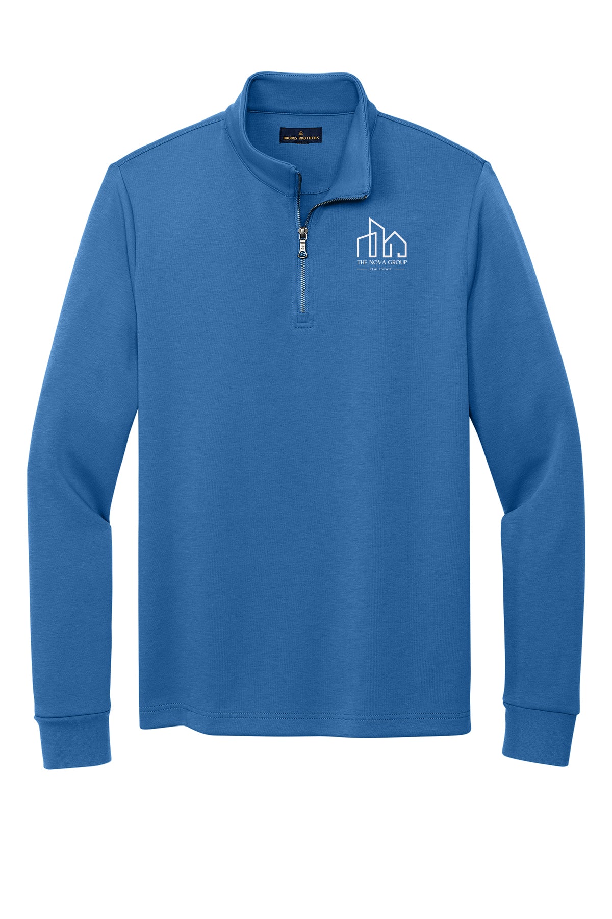 BB18206- NOVA GROUP Brooks Brothers® Double-Knit 1/4-Zip