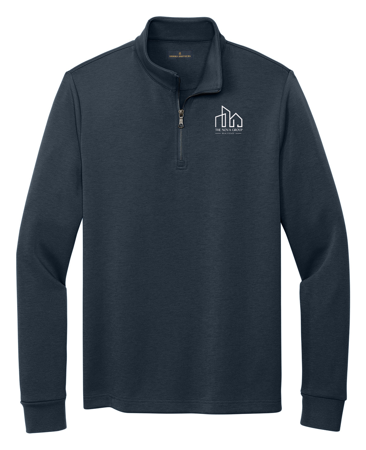 BB18206- NOVA GROUP Brooks Brothers® Double-Knit 1/4-Zip