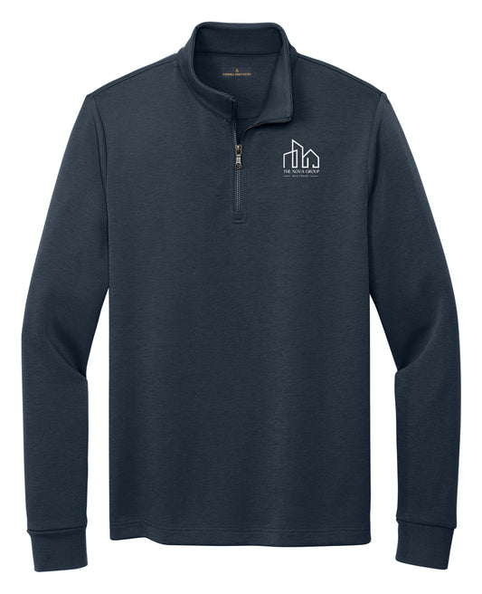 BB18206- NOVA GROUP Brooks Brothers® Double-Knit 1/4-Zip