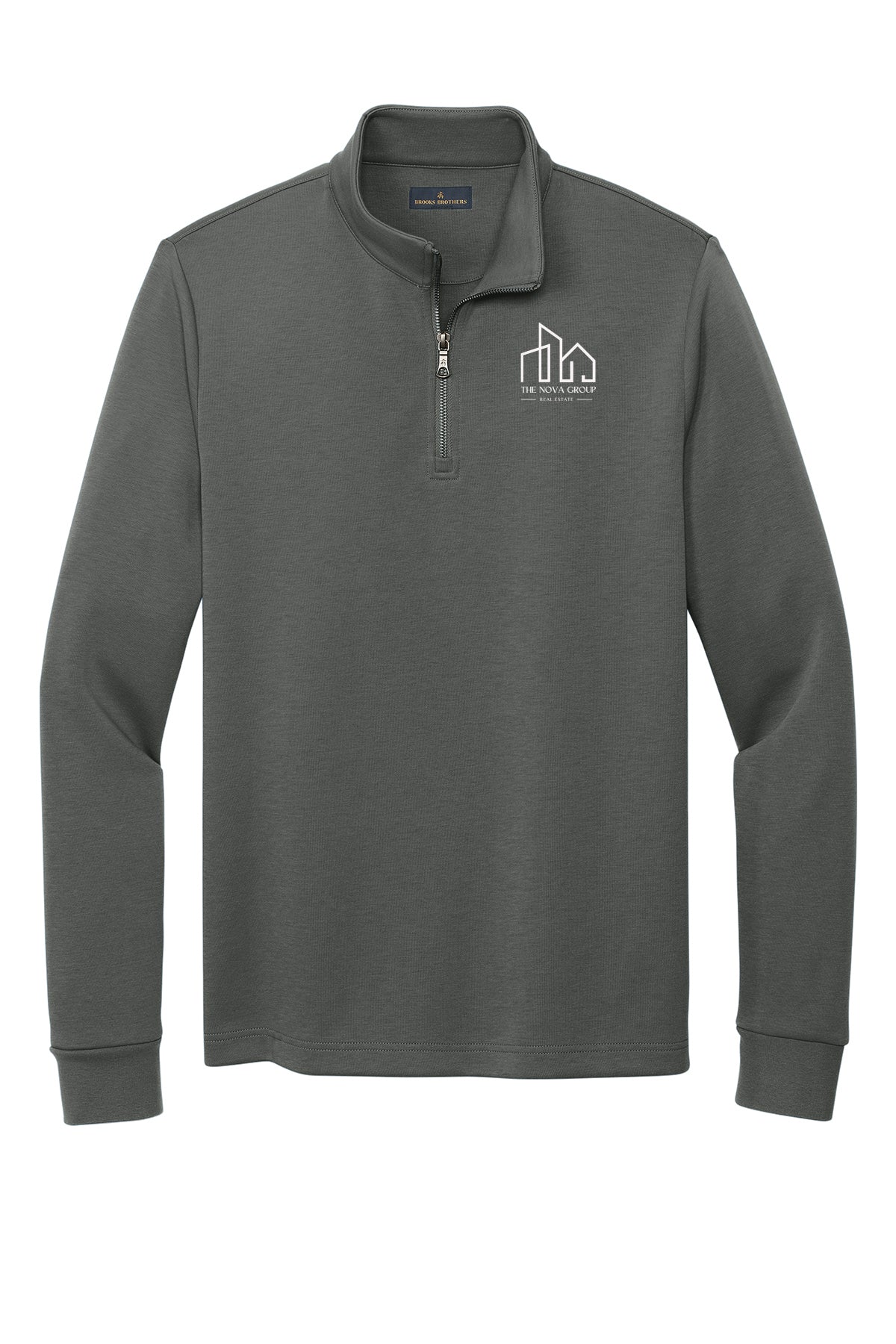 BB18206- NOVA GROUP Brooks Brothers® Double-Knit 1/4-Zip