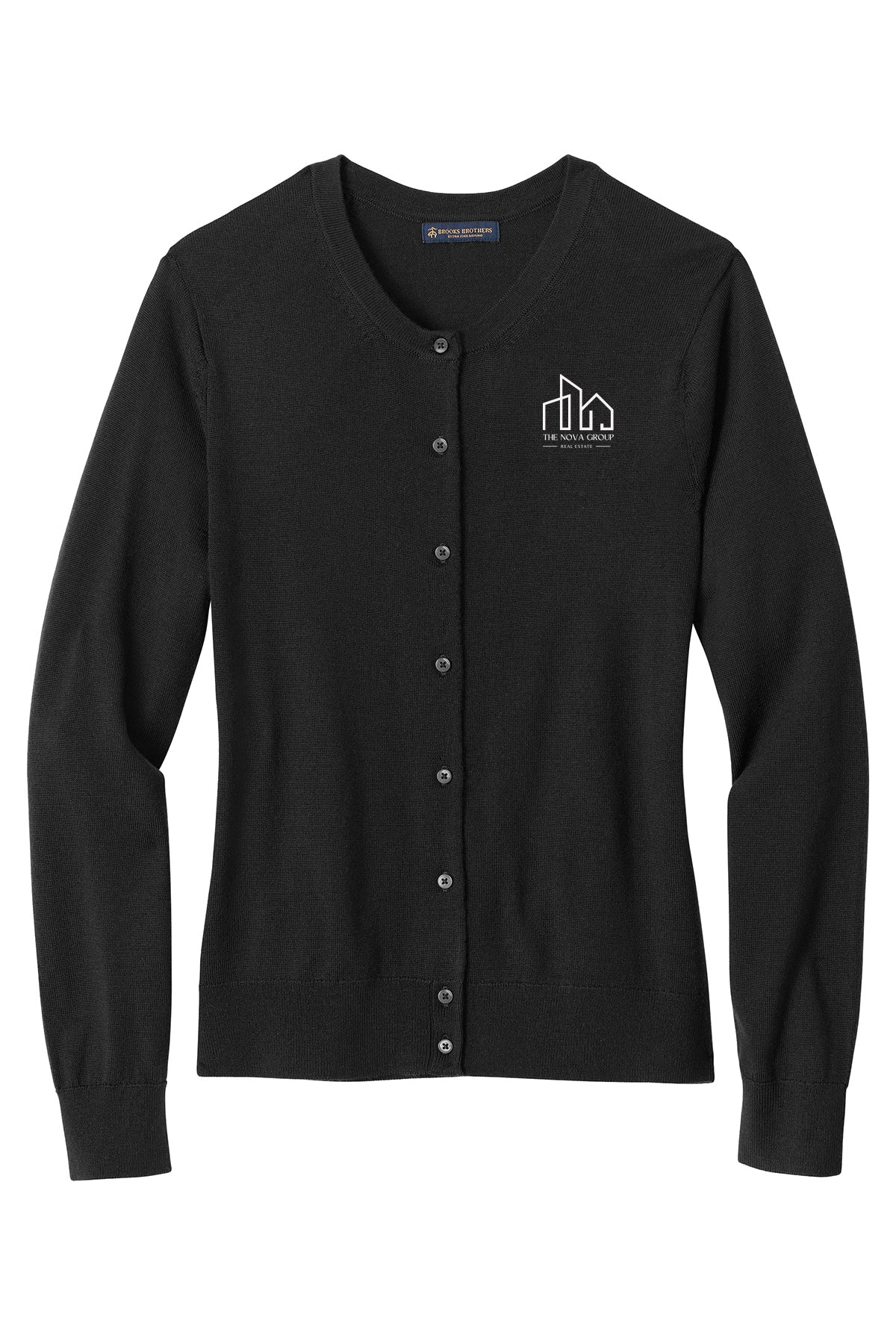 BB18413- Brooks Brothers® Women’s Washable Merino Cardigan Sweater