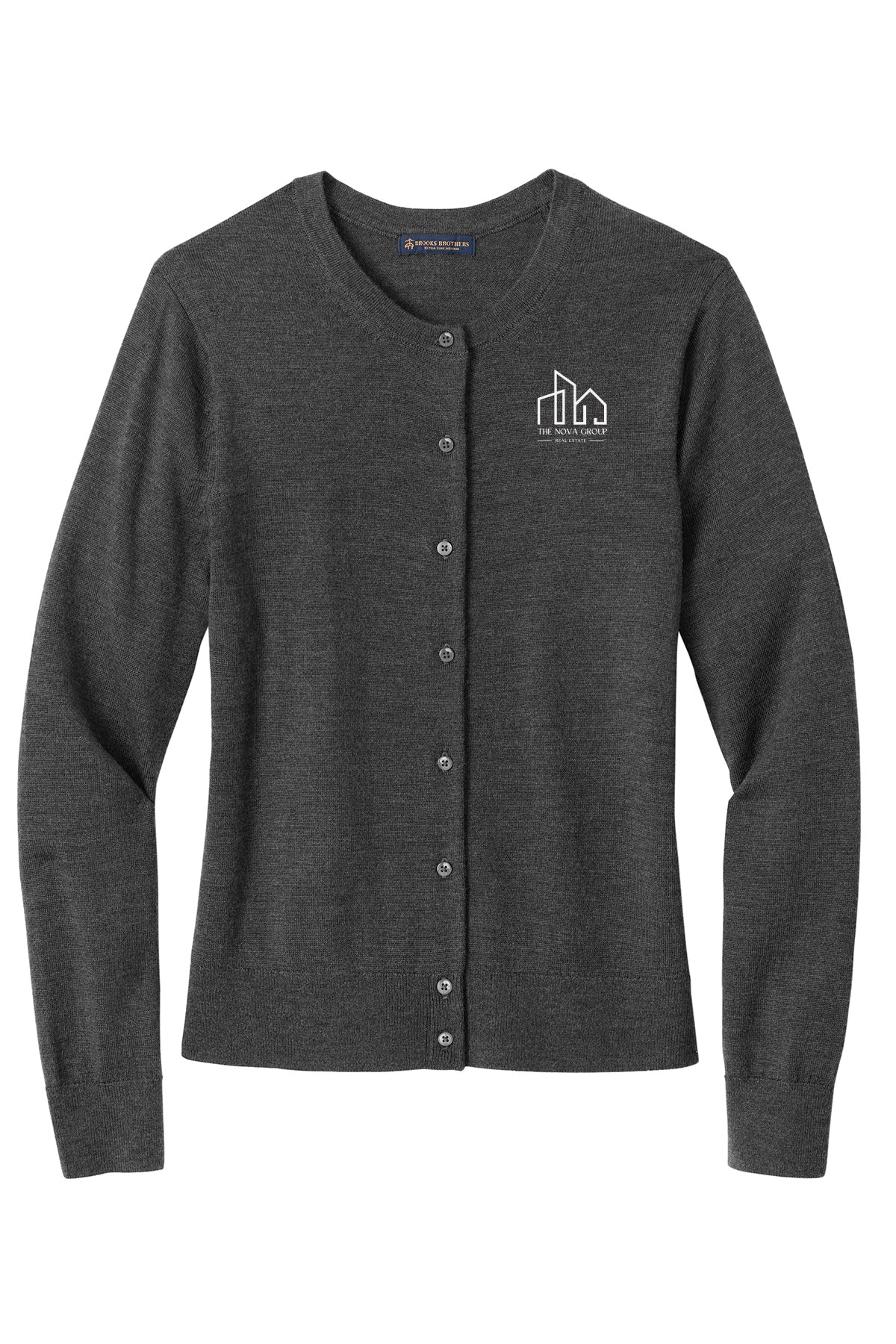 BB18413- Brooks Brothers® Women’s Washable Merino Cardigan Sweater