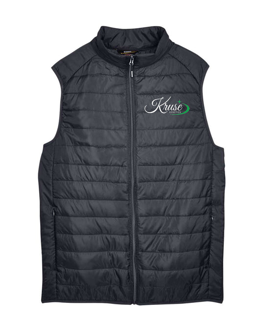 CE702- KRUSE GENETICS Men's Prevail Packable Puffer Vest