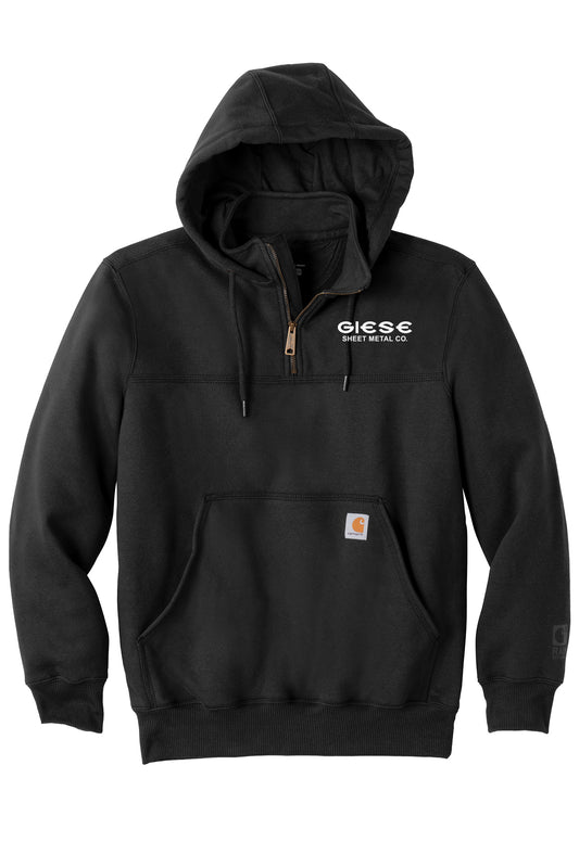 CT100617 - GIESE SHEET METAL-  Carhartt ® Rain Defender ® Paxton Heavyweight Hooded Zip Mock Sweatshirt