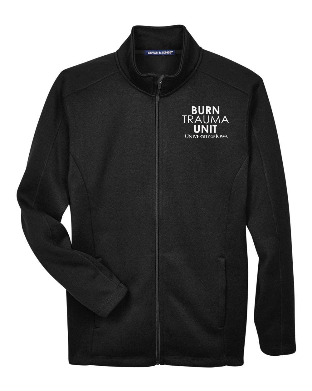 DG793- U OF I BURN UNIT Men's Bristol Full-Zip Sweater Fleece Jacket