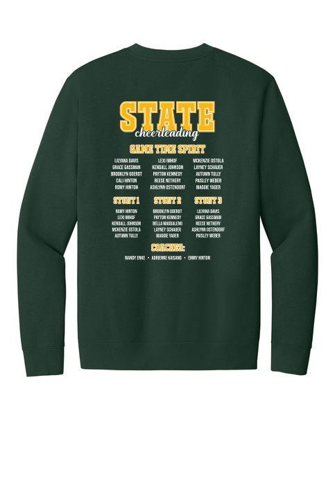 DT6104- HEMPSTEAD CHEER COMPETITION District® V.I.T.™ Fleece Crew