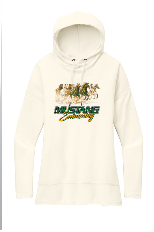 DT671- HEMPSTEAD SWIMMING Women’s Featherweight French Terry ™ Hoodie