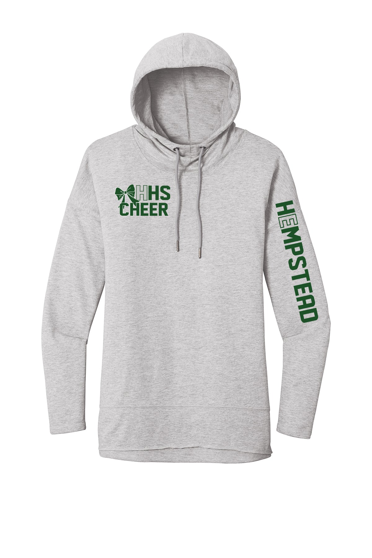 DT671- HEMPSTEAD CHEER Women’s Featherweight French Terry ™ Hoodie