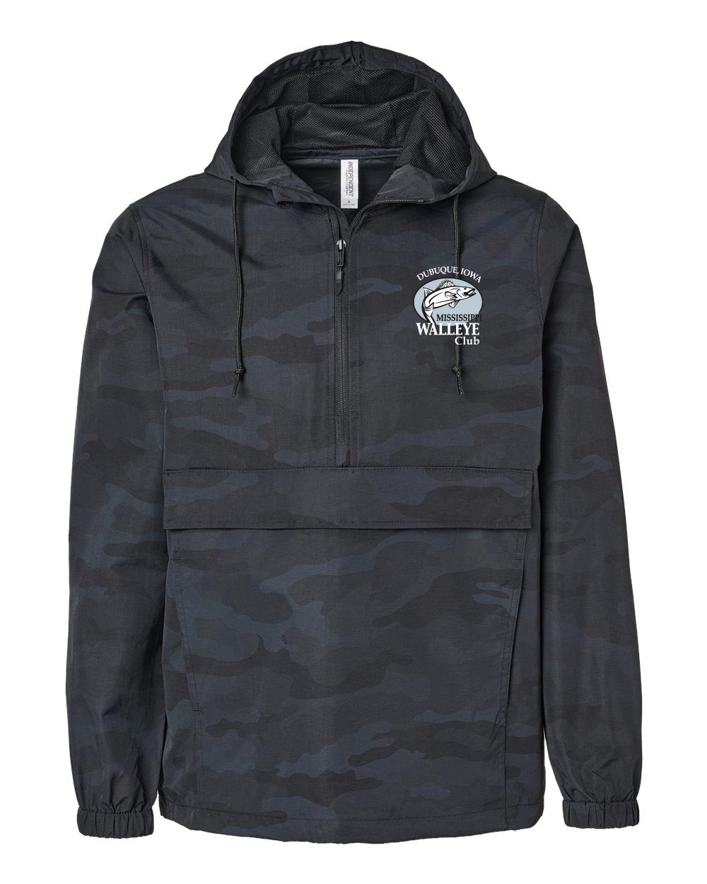 EXP94NAW- MISSISSIPPI WALLEYE CLUB Men's Nylon Anorak