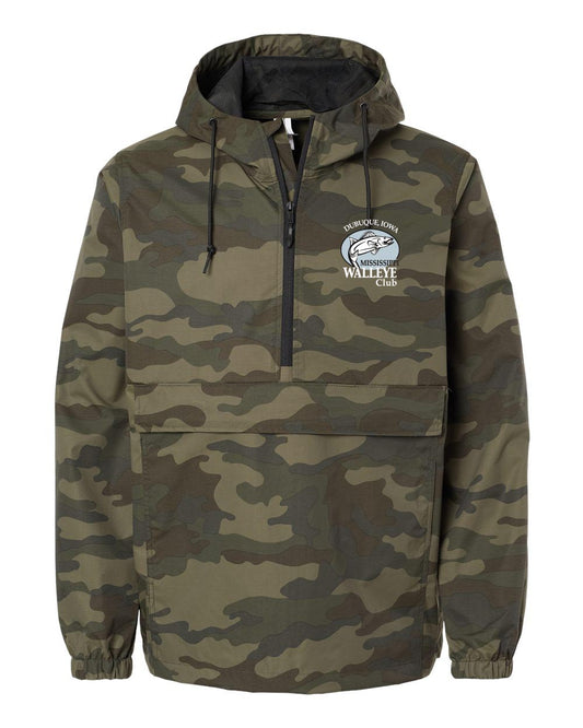 EXP94NAW- MISSISSIPPI WALLEYE CLUB Men's Nylon Anorak