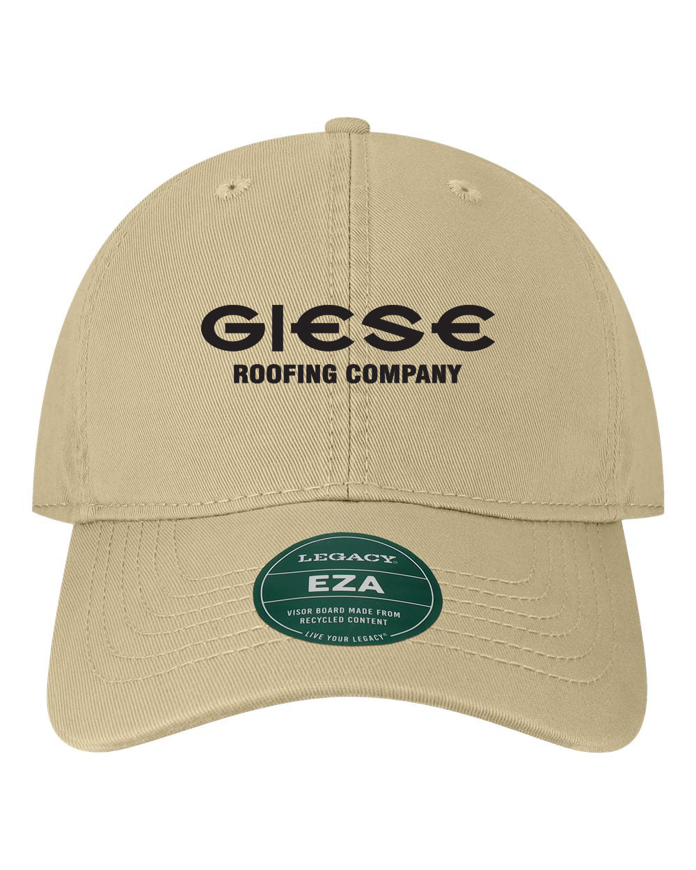 EZA- GIESE ROOFING Relaxed Twill Dad Hat