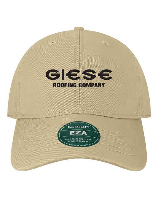 EZA- GIESE ROOFING Relaxed Twill Dad Hat