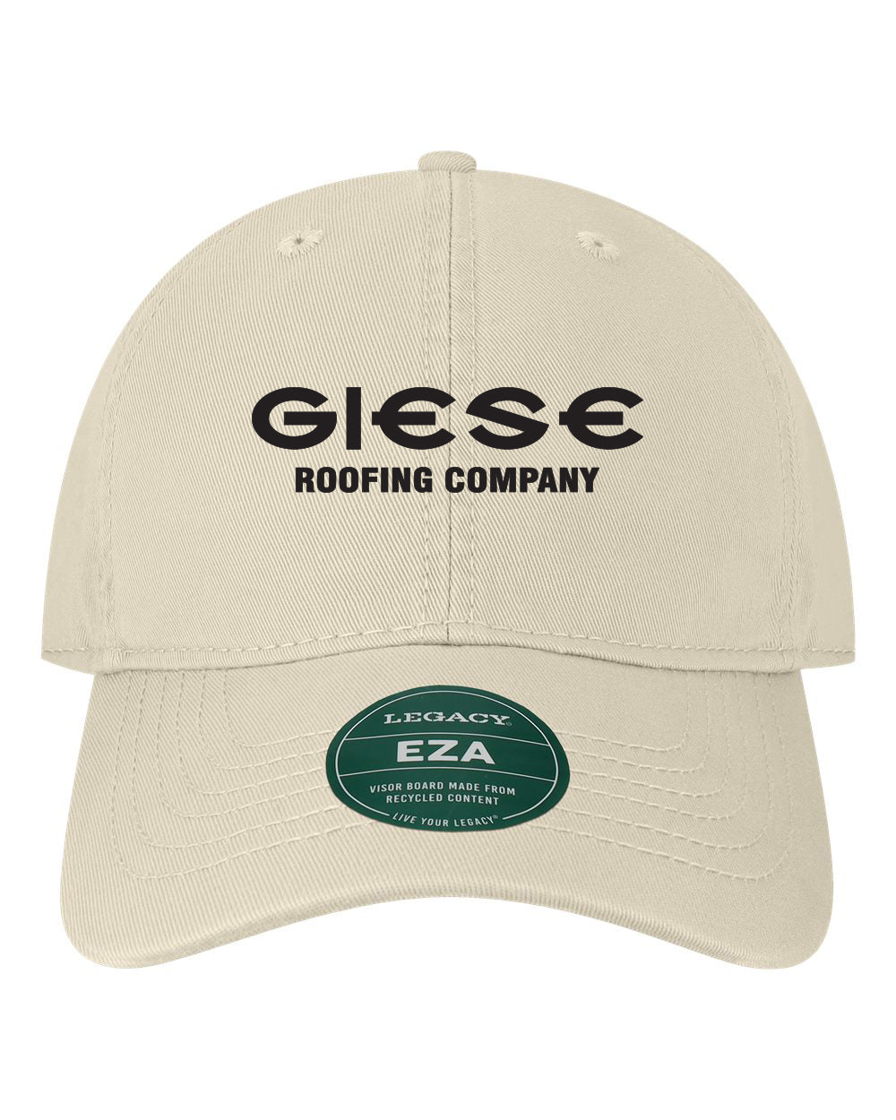 EZA- GIESE ROOFING Relaxed Twill Dad Hat