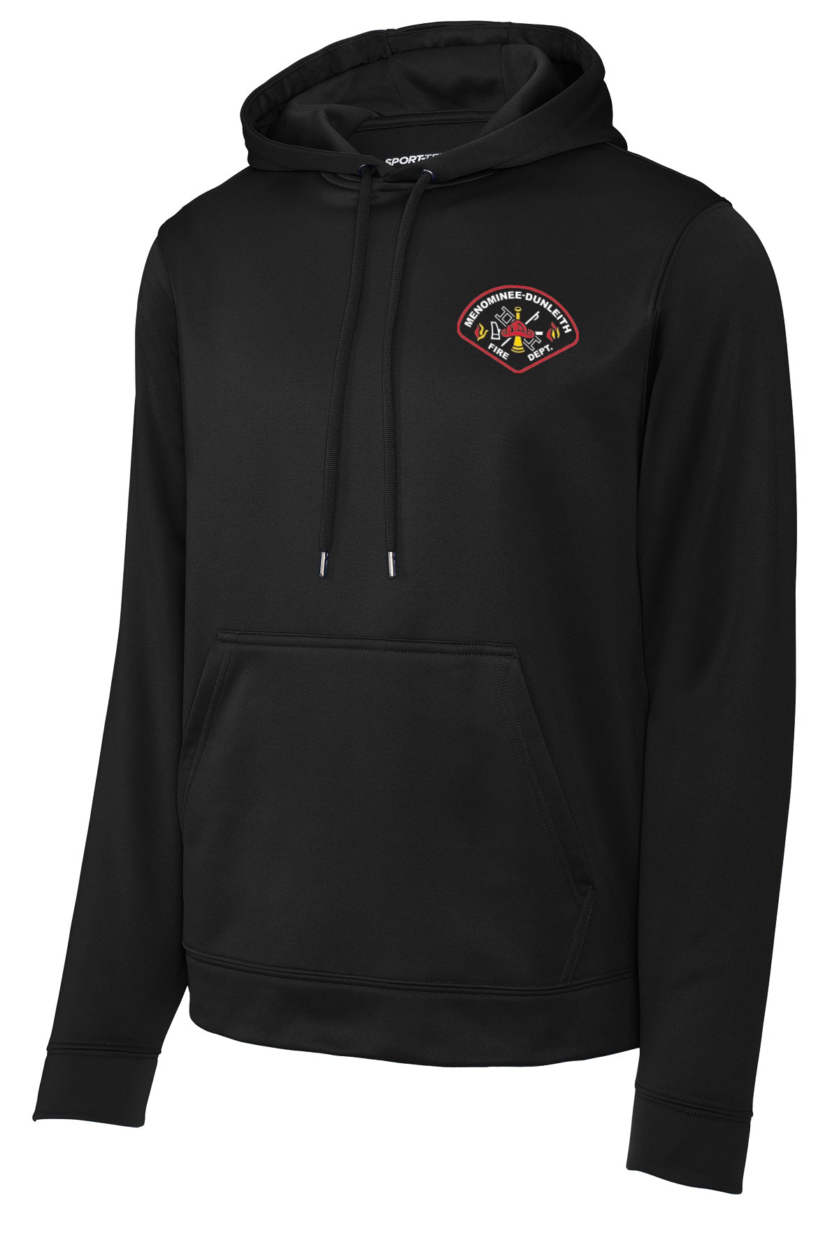 F244- MENOMINEE FIRE DEPT Sport-Tek® Sport-Wick® Fleece Hooded Pullover