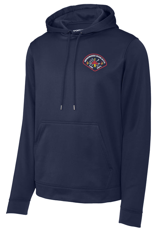 F244- MENOMINEE FIRE DEPT Sport-Tek® Sport-Wick® Fleece Hooded Pullover