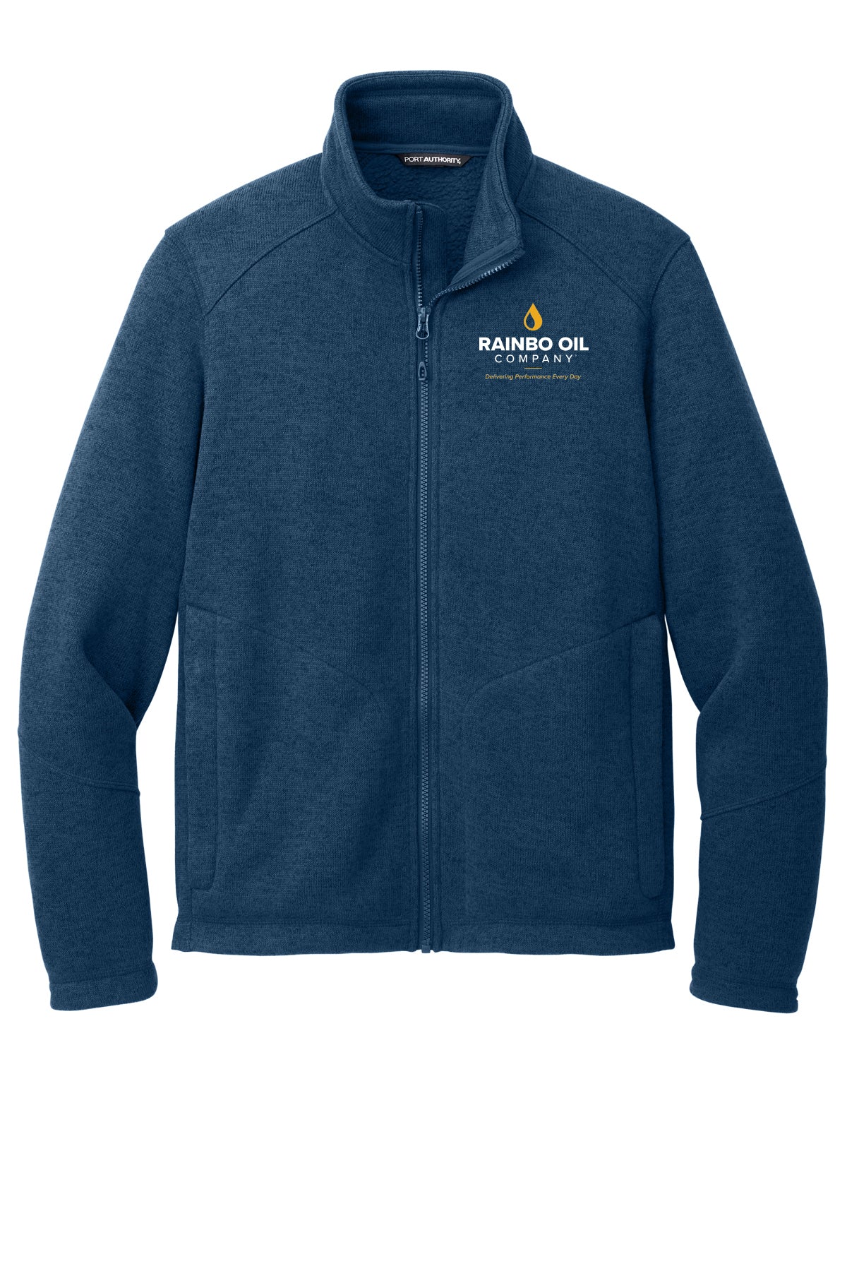 F428- RAINBO OIL Port Authority® Arc Sweater Fleece Jacket
