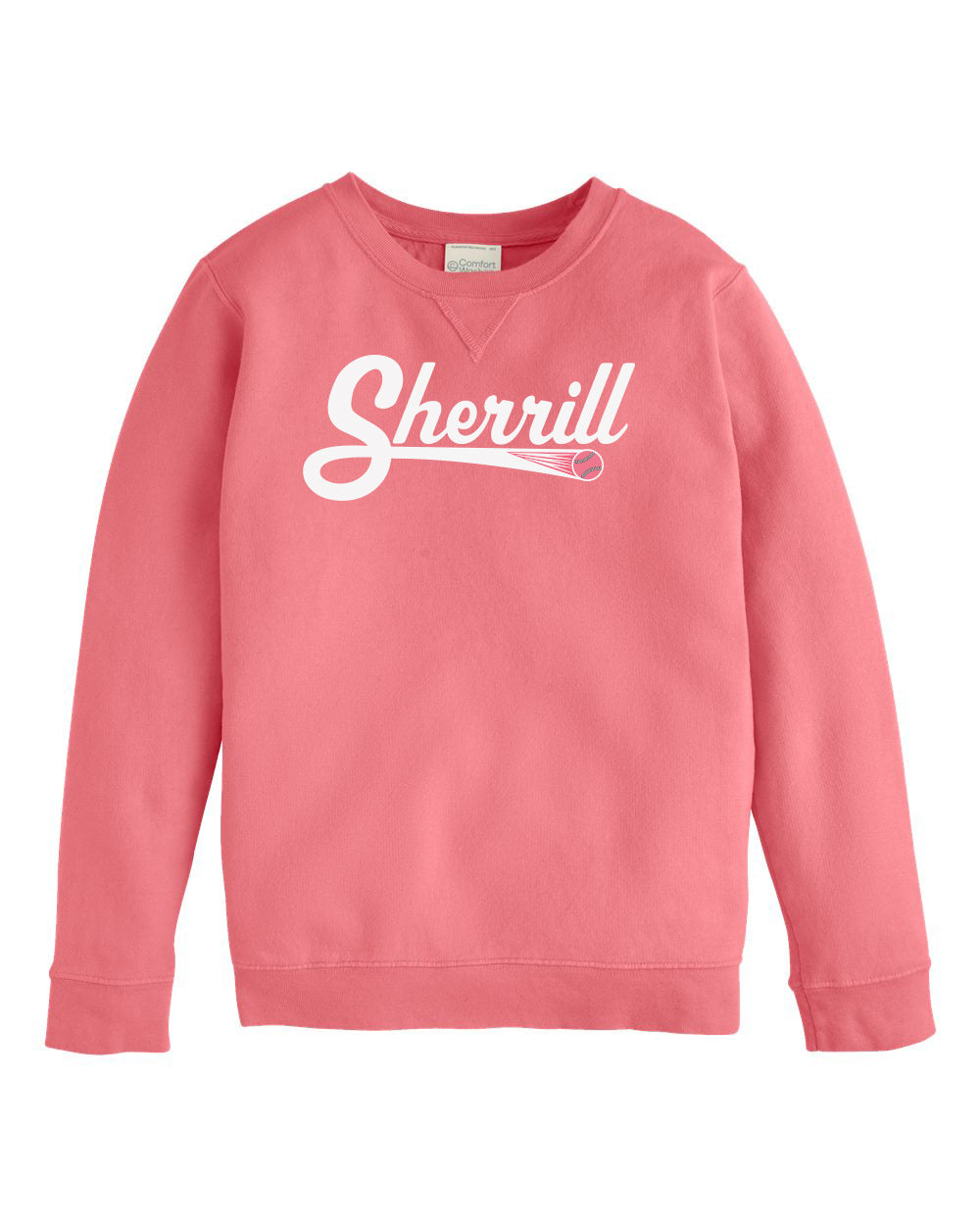 GDH475- SHERRILL YOUTH Garment-Dyed Crewneck Sweatshirt