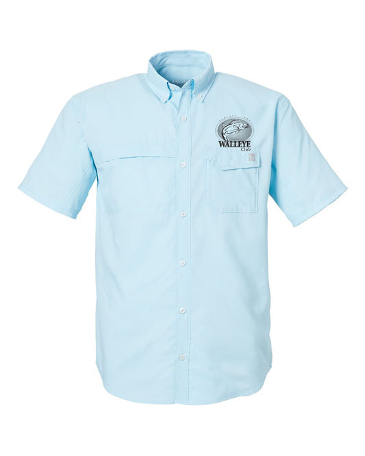 H150171- MISSISSIPPI WALLEYE CLUB - HUK Men's Tide Point Short Sleeve Shirt