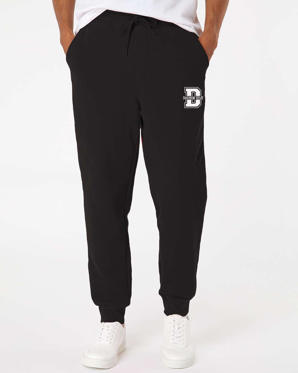 01776- DQB SENIOR MEN'S SWIM Men's Midweight Fleece Sweatpants