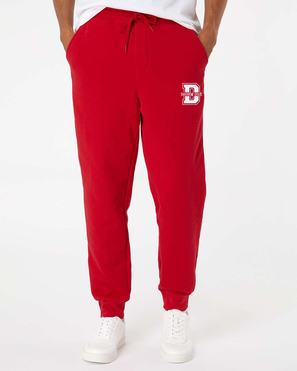 01776- DQB SENIOR MEN'S SWIM Men's Midweight Fleece Sweatpants