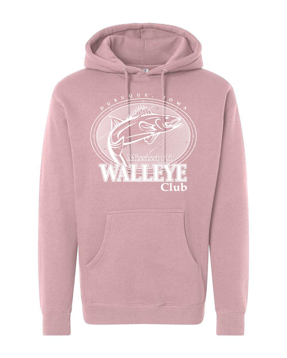 IND4000- MISSISSIPPI WALLEYE CLUB Unisex Heavyweight Hooded Sweatshirt