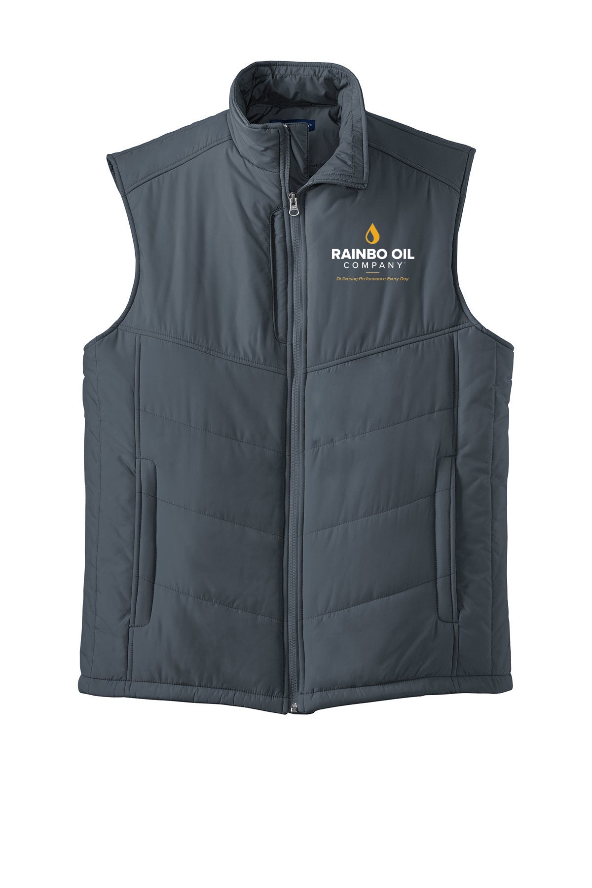 J709- RAINBO OIL Men's Port Authority® Puffy Vest