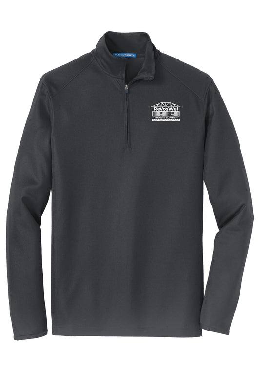 K806- REVOSWEL Port Authority® Pinpoint Mesh 1/2-Zip