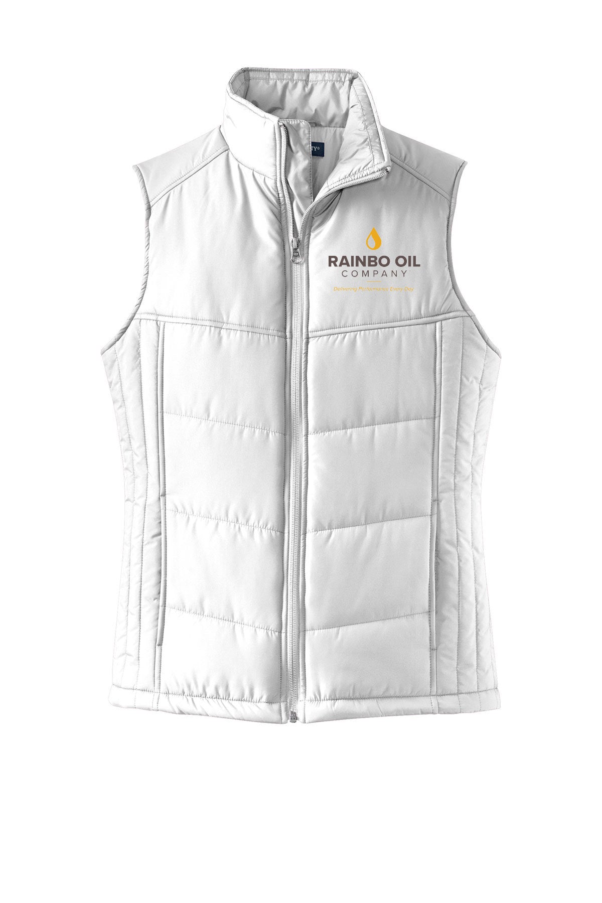 L709- RAINBO OIL Port Authority® Ladies Puffy Vest