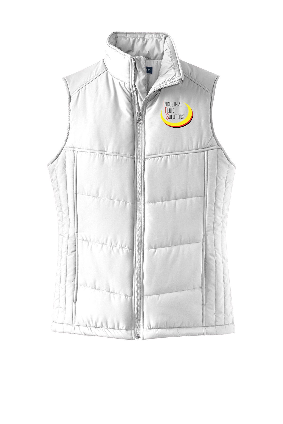 L709- INDUSTRIAL FLUID Port Authority® Ladies Puffy Vest