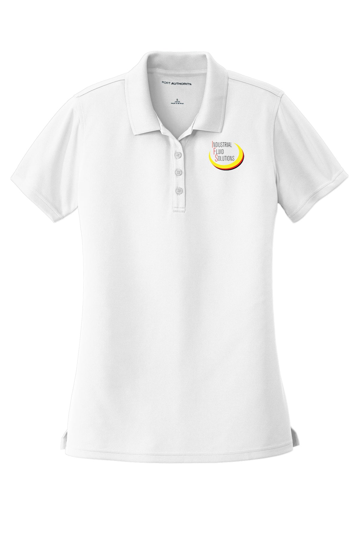 LK110- INDUSTRIAL FLUID Port Authority® Ladies Dry Zone® UV Micro-Mesh Polo