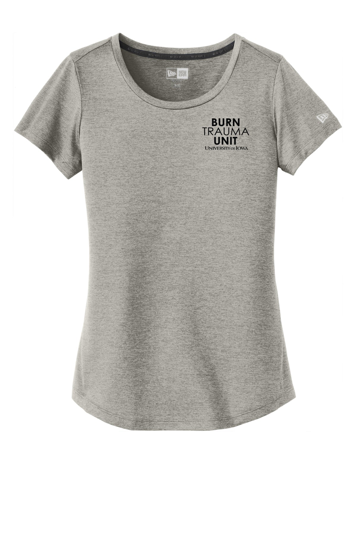 LNEA200- U OF I BURN UNIT New Era® Ladies Series Performance Scoop Tee