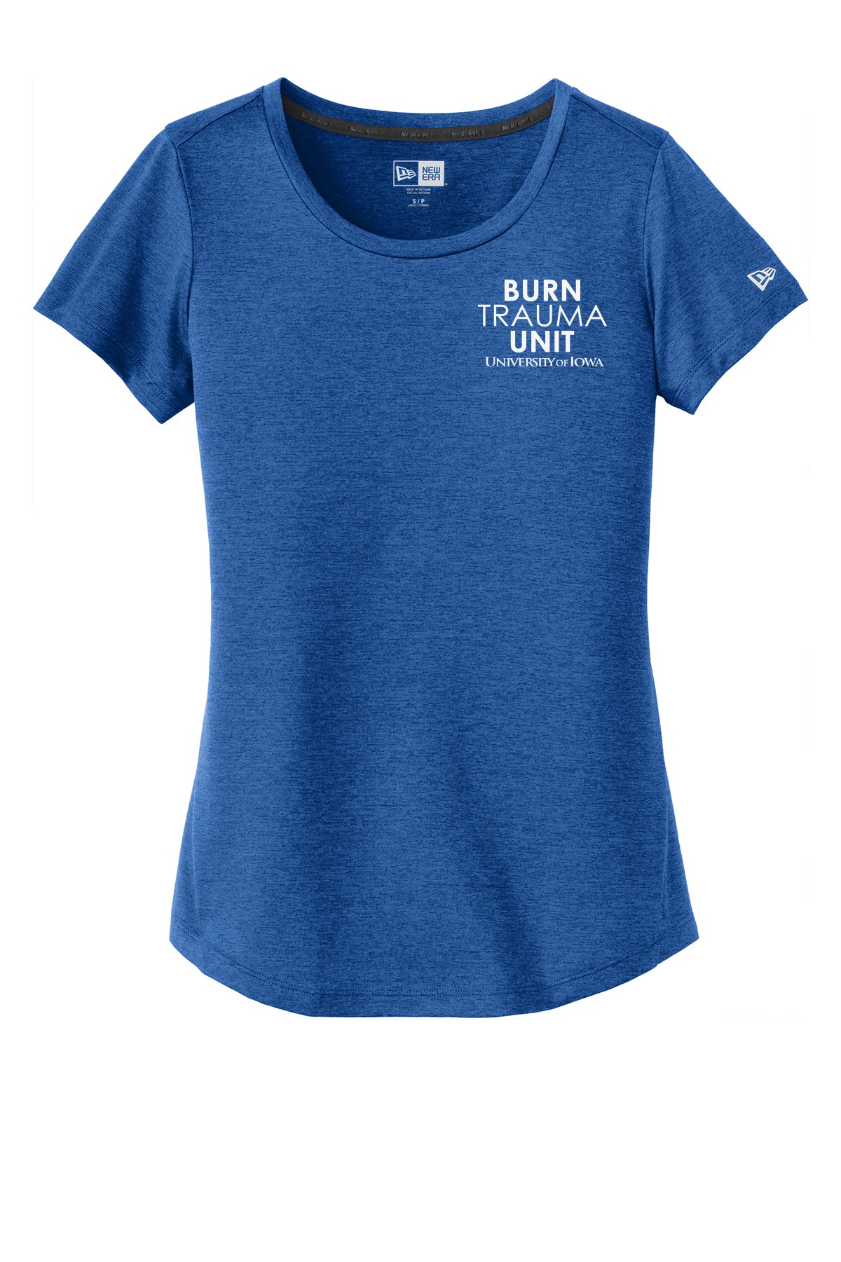 LNEA200- U OF I BURN UNIT New Era® Ladies Series Performance Scoop Tee