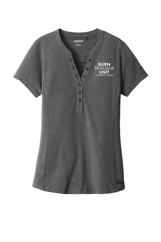 LOG136- U OF I BURN UNIT OGIO ® Ladies Tread Henley