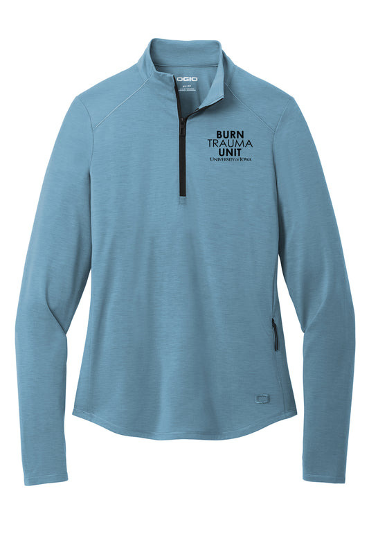 LOG153- U OF I BURN UNIT OGIO® Ladies Motion 1/4-Zip