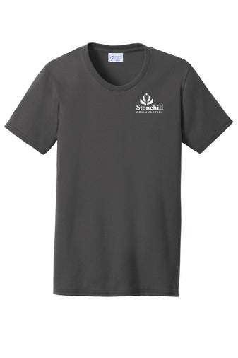 LPC55- STONEHILL Port & Company® Ladies Core Blend Tee