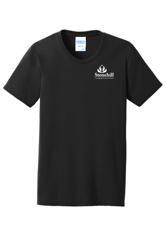 LPC55- STONEHILL Port & Company® Ladies Core Blend Tee