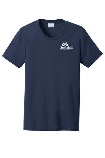 LPC55- STONEHILL Port & Company® Ladies Core Blend Tee