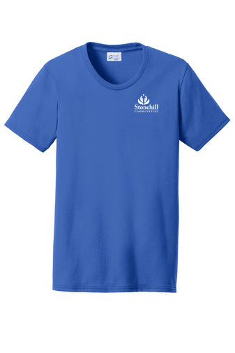 LPC55- STONEHILL Port & Company® Ladies Core Blend Tee