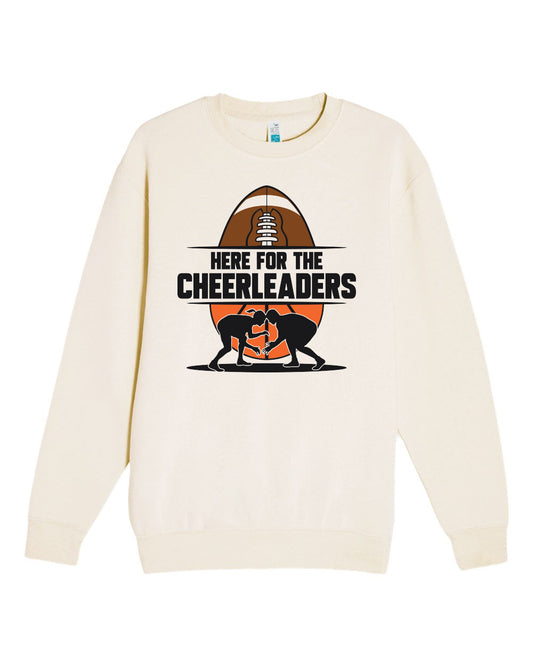 LS14004- HEMPSTEAD CHEER HFTC Unisex Premium Crewneck Sweatshirt