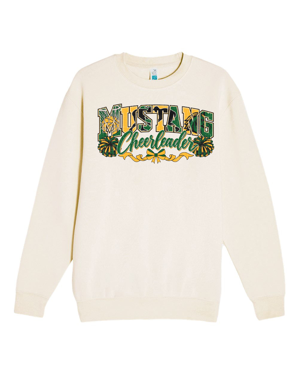 LS14004- HEMPSTEAD CHEER Unisex Premium Crewneck Sweatshirt