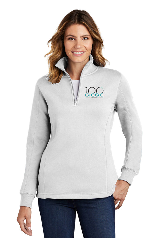 LST253- GIESE Sport-Tek® Ladies 1/4-Zip Sweatshirt