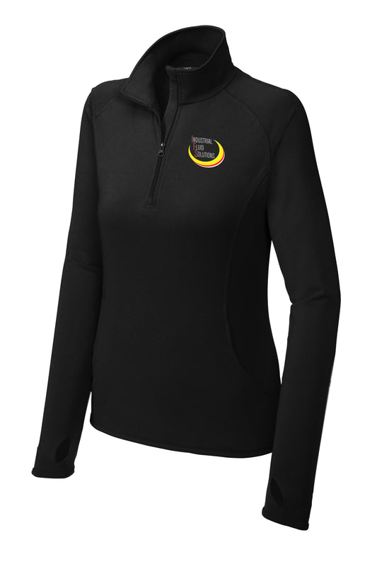 LST850- INDUSTRAIL FLUID Sport-Tek® Ladies Sport-Wick® Stretch 1/4-Zip Pullover