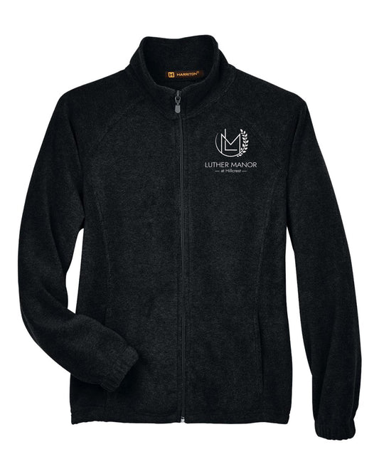 M990W- LUTHER MANOR Women's Full-Zip Fleece