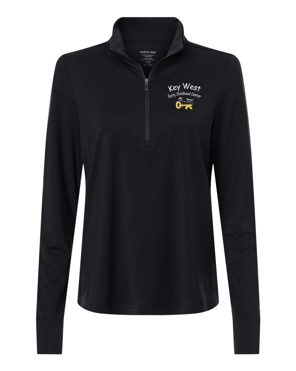 NE405W- KEY WEST EARLY CHILDHOOD Women's JAQ Stretch Performance Quarter-Zip