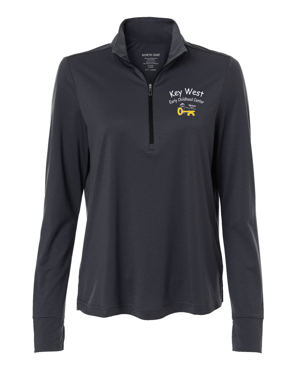 NE405W- KEY WEST EARLY CHILDHOOD Women's JAQ Stretch Performance Quarter-Zip