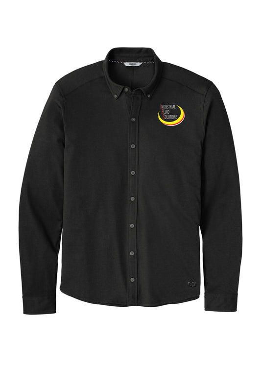 OG145- INDUSTRIAL FLUID OGIO ® Code Stretch Long Sleeve Button-Up