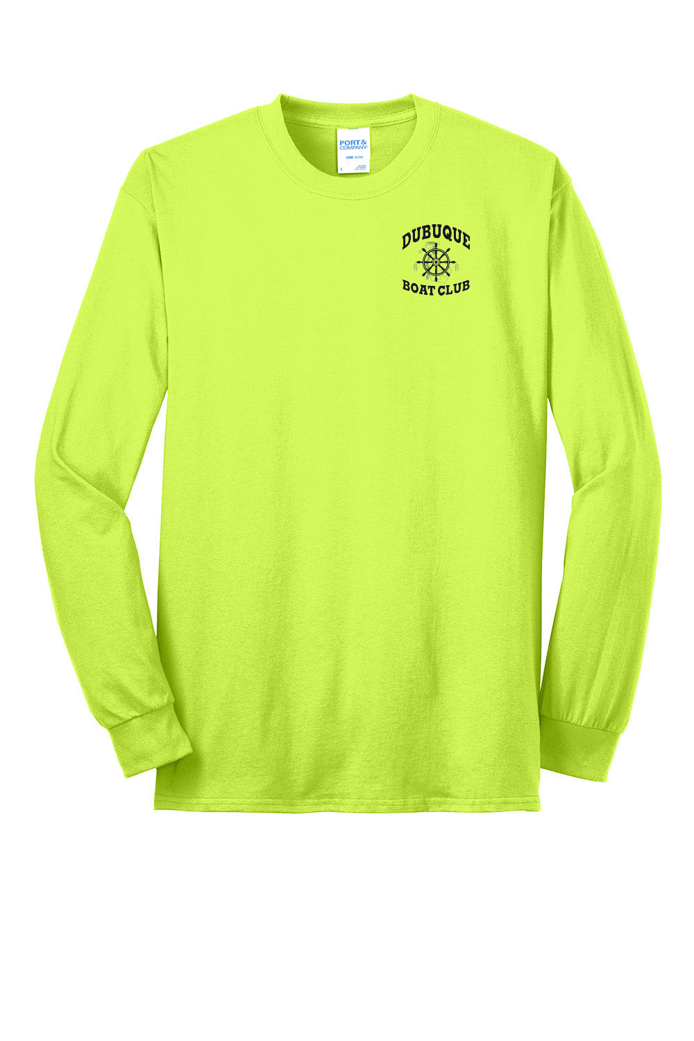 PC55LS- DBQ BOAT CLUB Port & Company® Long Sleeve Core Blend Tee