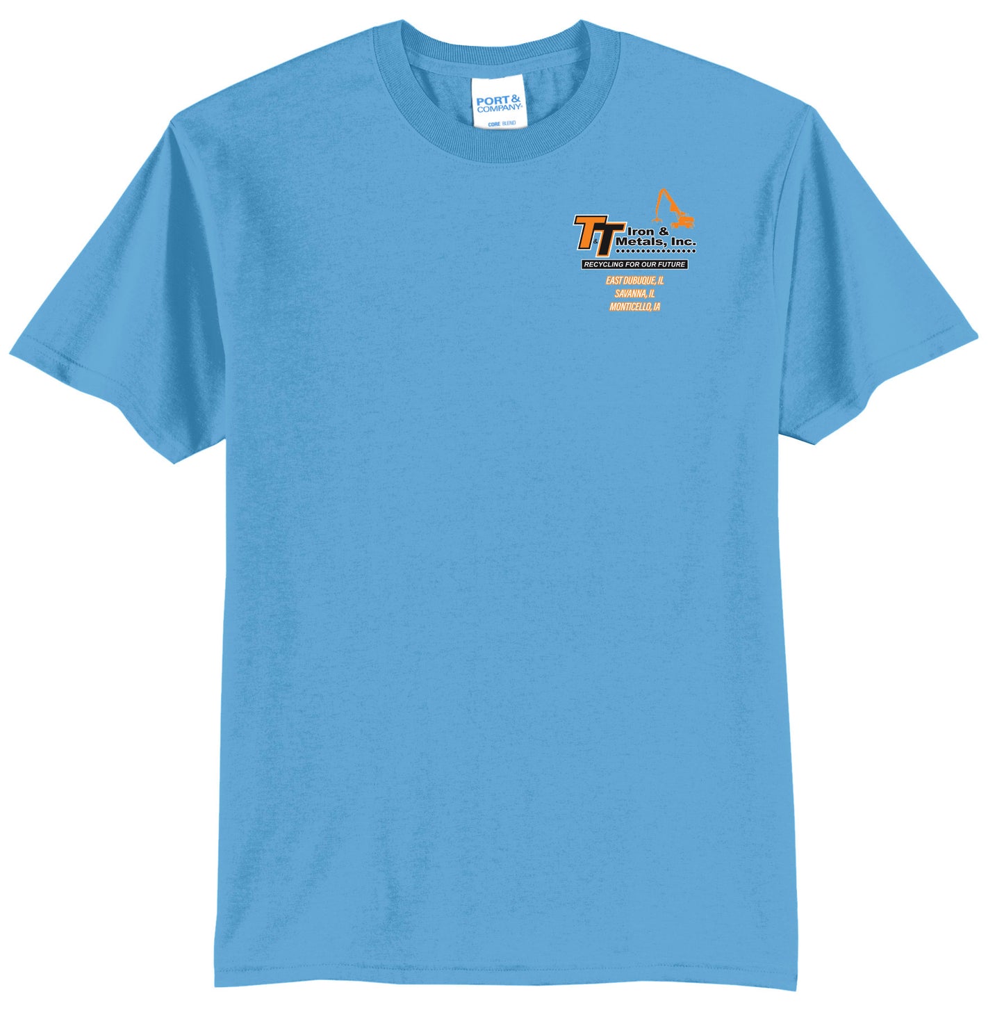 PC55T- T & T Port & Co™ Tall Core Blend Tee