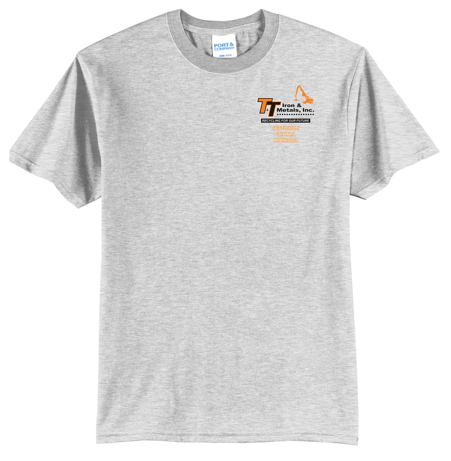 PC55T- T & T Port & Co™ Tall Core Blend Tee